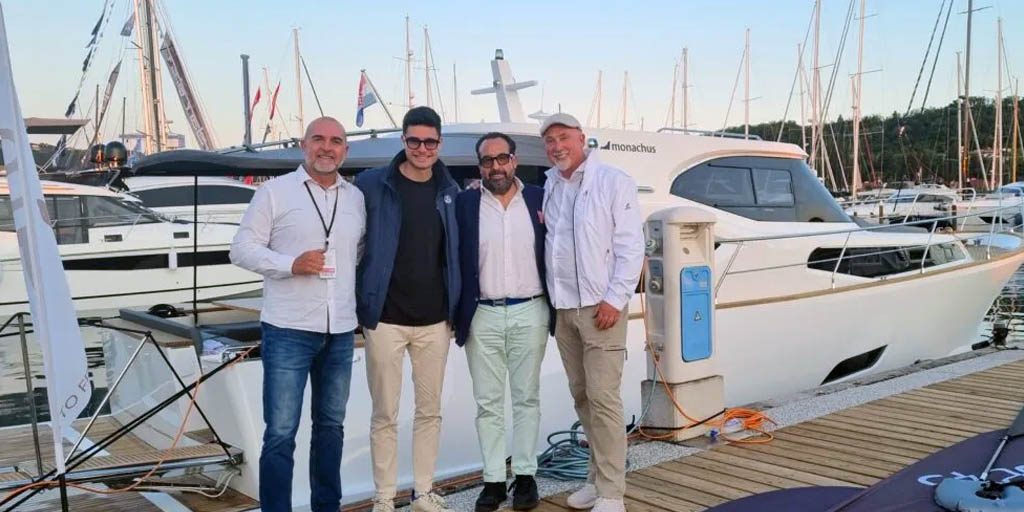 Internautica Boat Show 2024 – Monachus Yachts Monachus Yachts team at Internautica International Boat Show 2024 in Slovenia