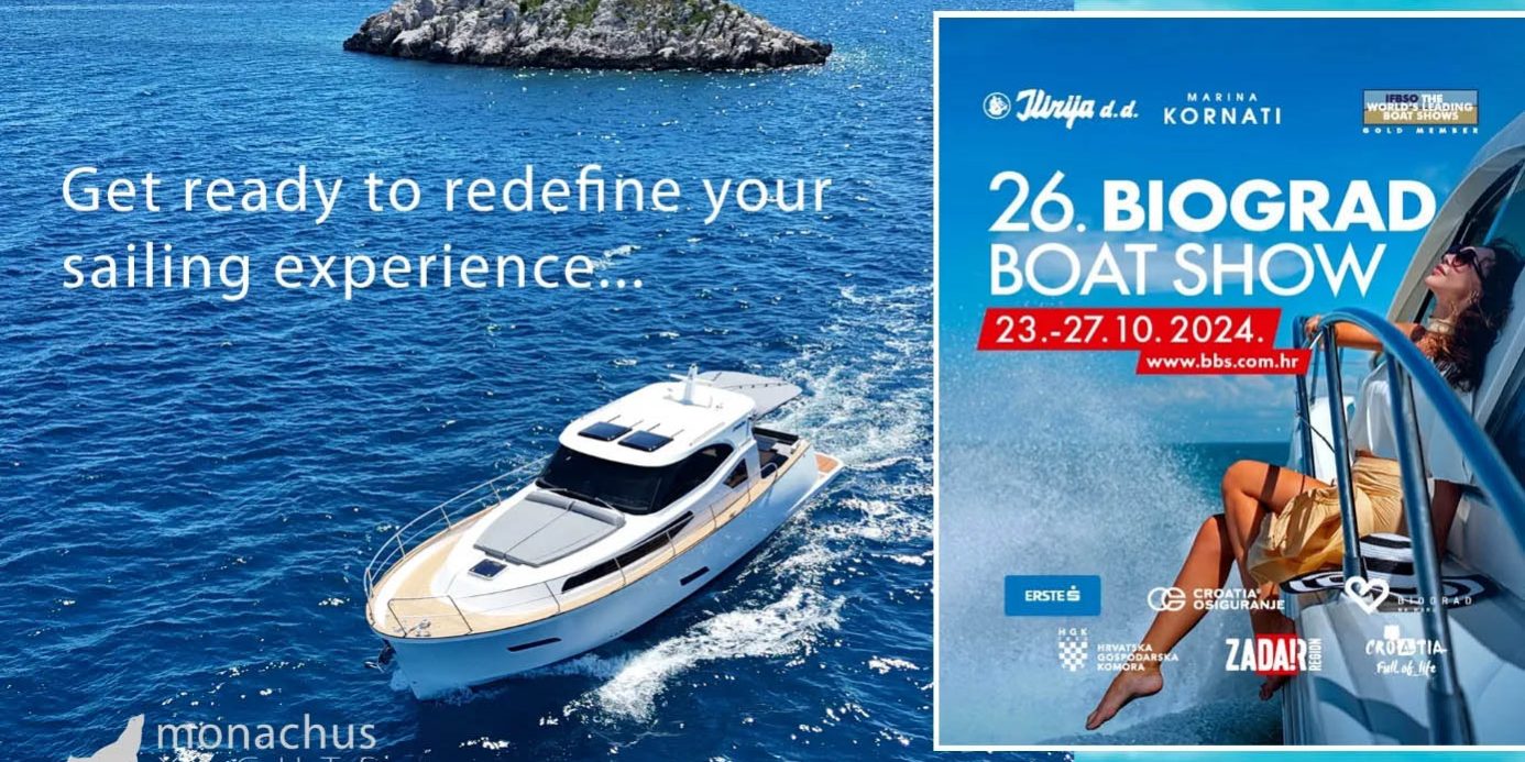 Monachus Yachts at Rijeka and Biograd Boat Shows 2024